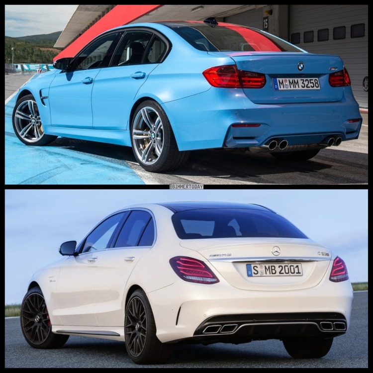 BMW F80 M3 vs. Mercedes W205 C63 AMG - Who Will Win? - RW Carbon's Blog