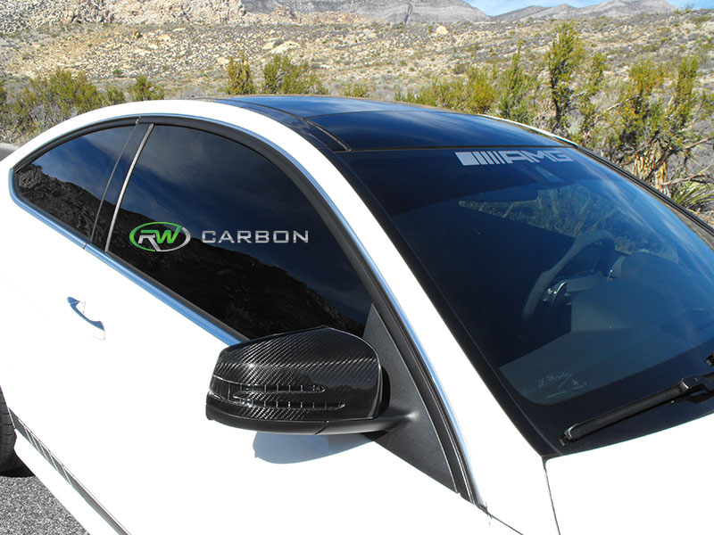 RW-Carbon-Fiber-Mirror-Covers-Mercedes-W204-C63-AMG-507-2