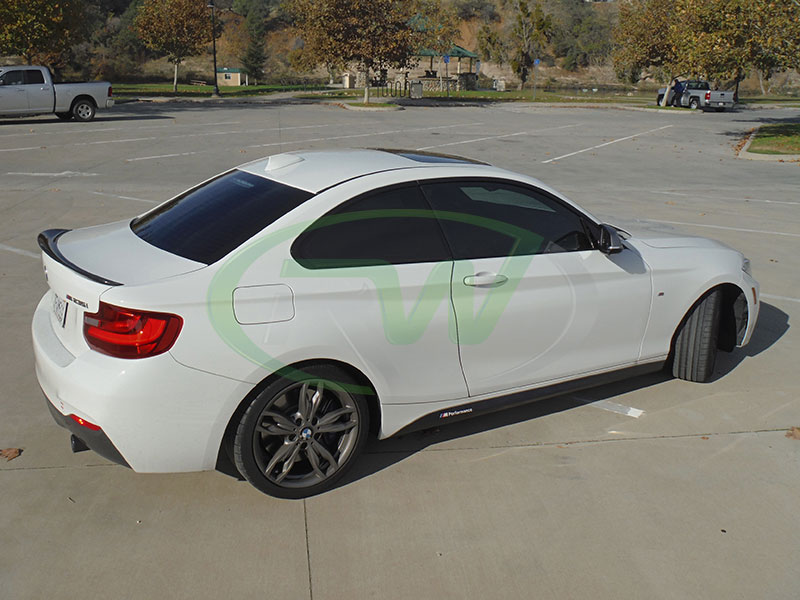 RW-Carbon-Fiber-Performance-Style-Trunk-Spoiler-BMW-F22-M235i-White-10