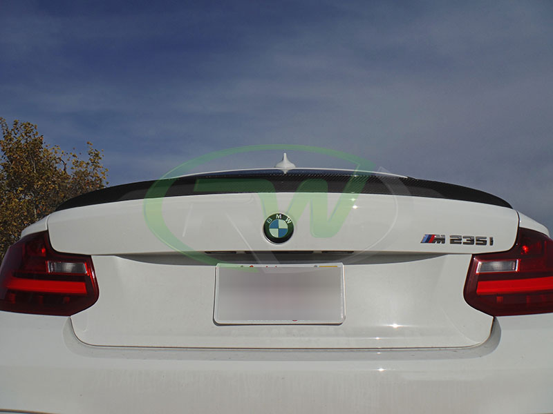 RW-Carbon-Fiber-Performance-Style-Trunk-Spoiler-BMW-F22-M235i-White-7