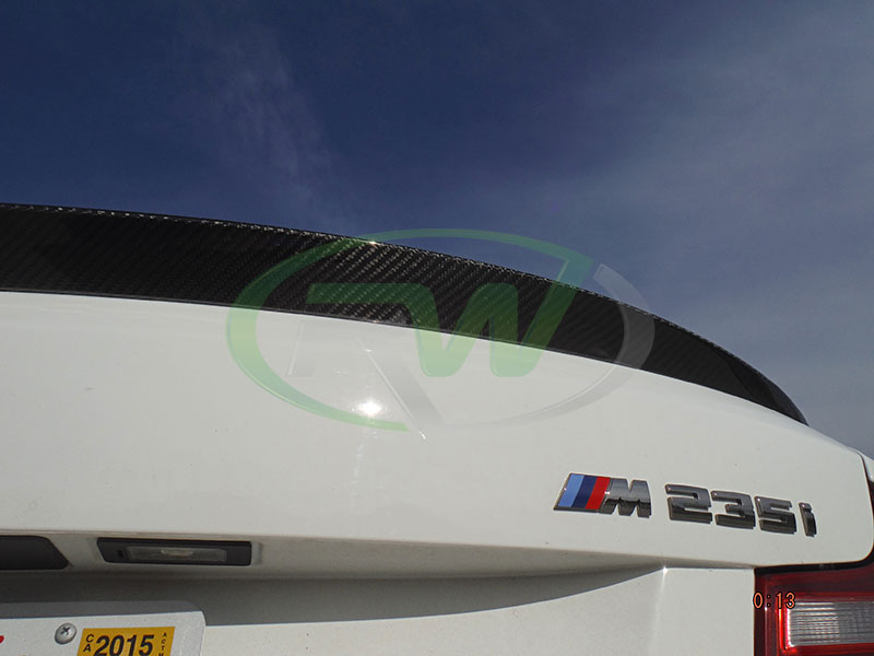 RW-Carbon-Fiber-Performance-Style-Trunk-Spoiler-BMW-F22-M235i-White-8