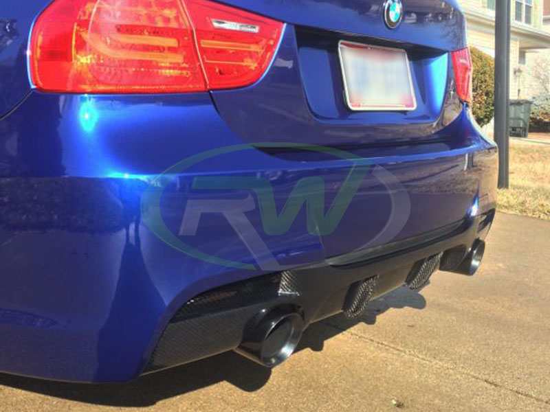 RW-Carbon-Fiber-Performance-Style-Rear-Diffuser-BMW-E90-335i-5