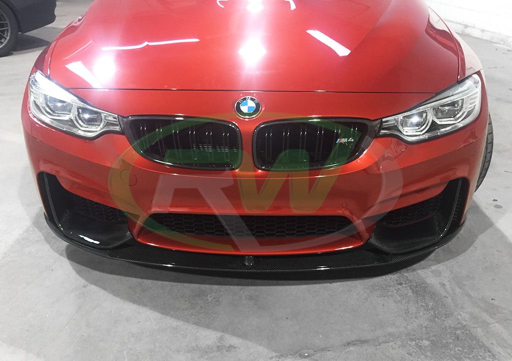 RW-Carbon-Fiber-Perf-Style-Front-Lip-BMW-F82-M4-red-1