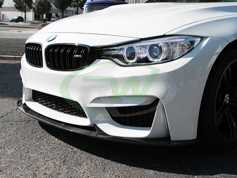 RW-Carbon-Fiber-3D-Style-Front-Lip-White-BMW-F82-M4-5
