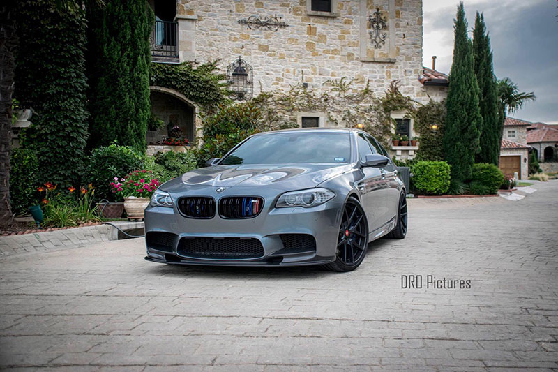 RW-Carbon-Fiber-3D-Style-Front-Lip-BMW-F10-M5-Grey-2