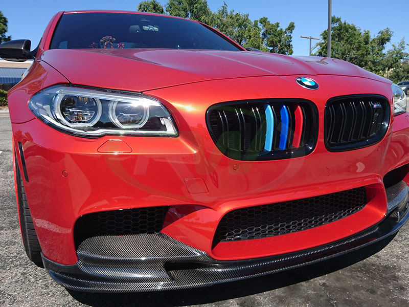 RW-Carbon-Fiber-3D-Style-Front-Lip-Red-BMW-F10-M5-2