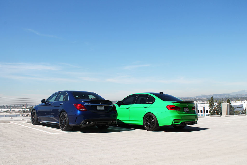 BMW F80 M3 vs Mercedes Benz W205 C63S AMG - RW Carbon's Blog