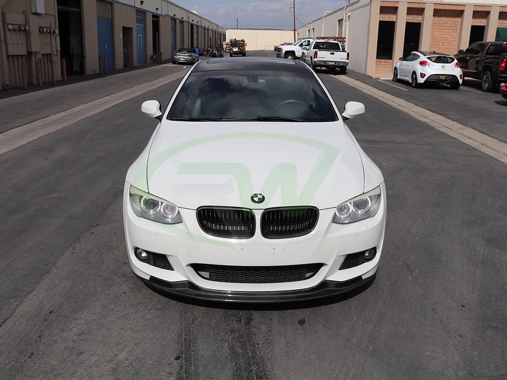 BMW E92 335i LCI gets a Arkym Style Front Lip - RW Carbon's Blog