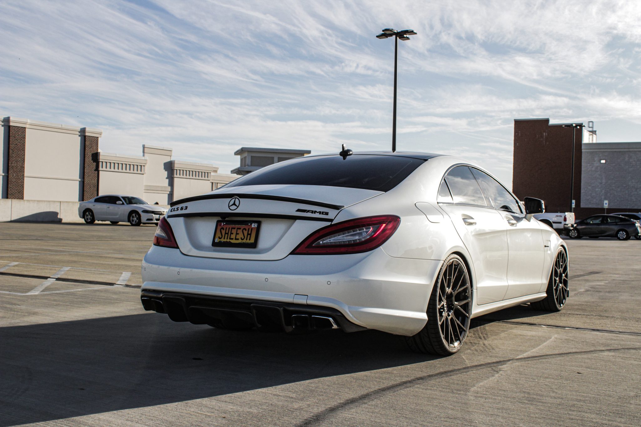 CLS 63 Fitted With Our Front Lip, Spoiler, and Diffuser - RW Carbon's Blog