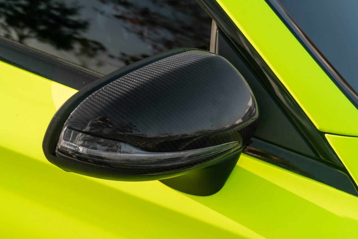 rw carbon w205 mirror cap replacements