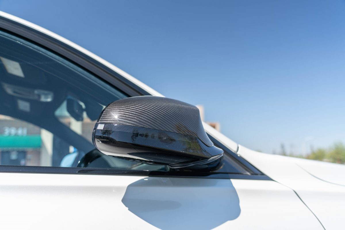 bmw f8x carbon fiber mirror cap replacements